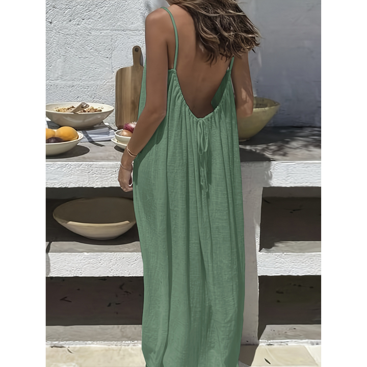 Afila™| Casual Backless Cami Summer Dress