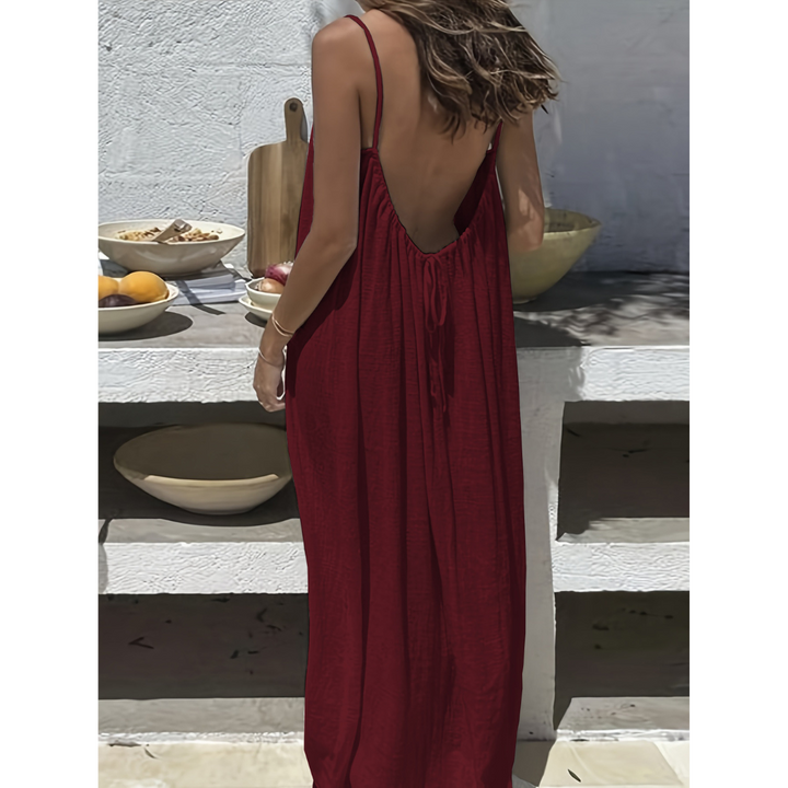 Afila™| Casual Backless Cami Summer Dress