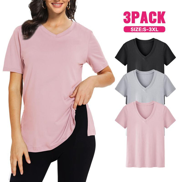 SELENA™ | Casual Loose Fit Tee Pack of 3