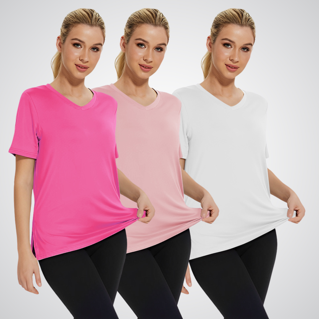 SELENA™ | Casual Loose Fit Tee Pack of 3
