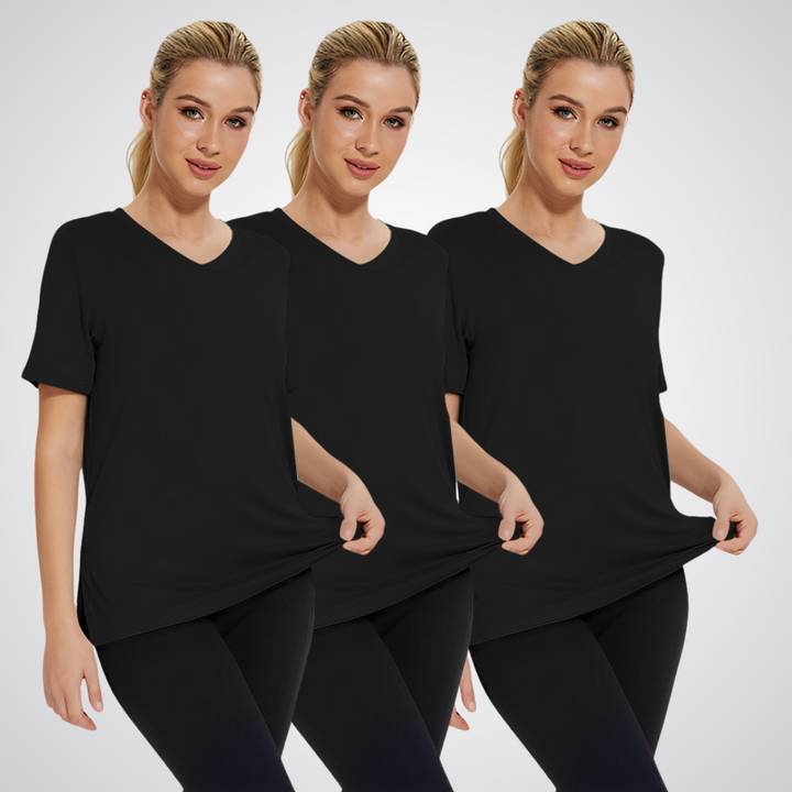 SELENA™ | Casual Loose Fit Tee Pack of 3