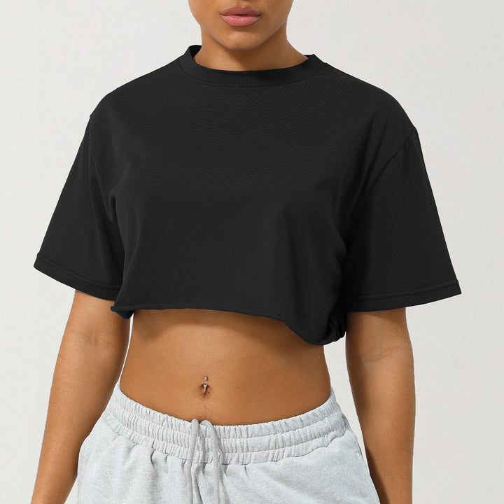 CASSIA™ | Women Relaxed Fit Crop Tee