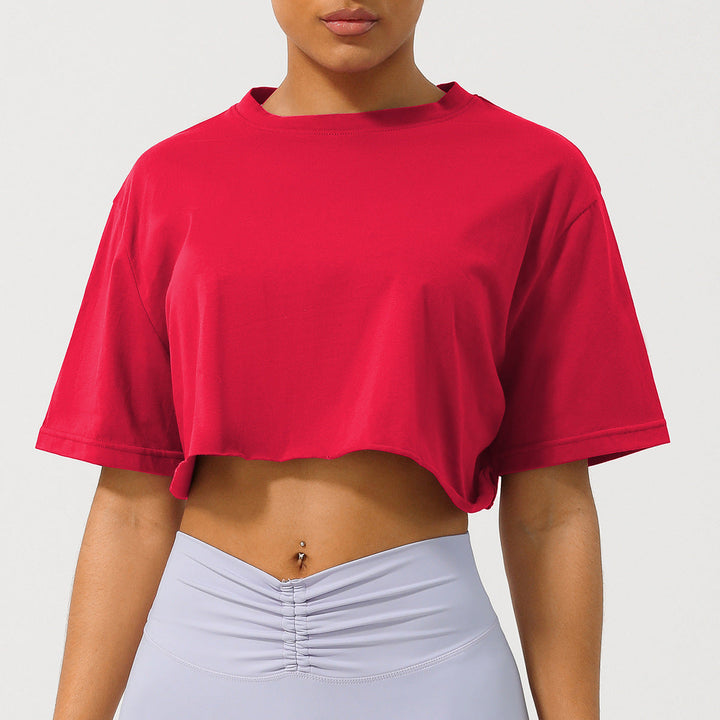 CASSIA™ | Women Relaxed Fit Crop Tee