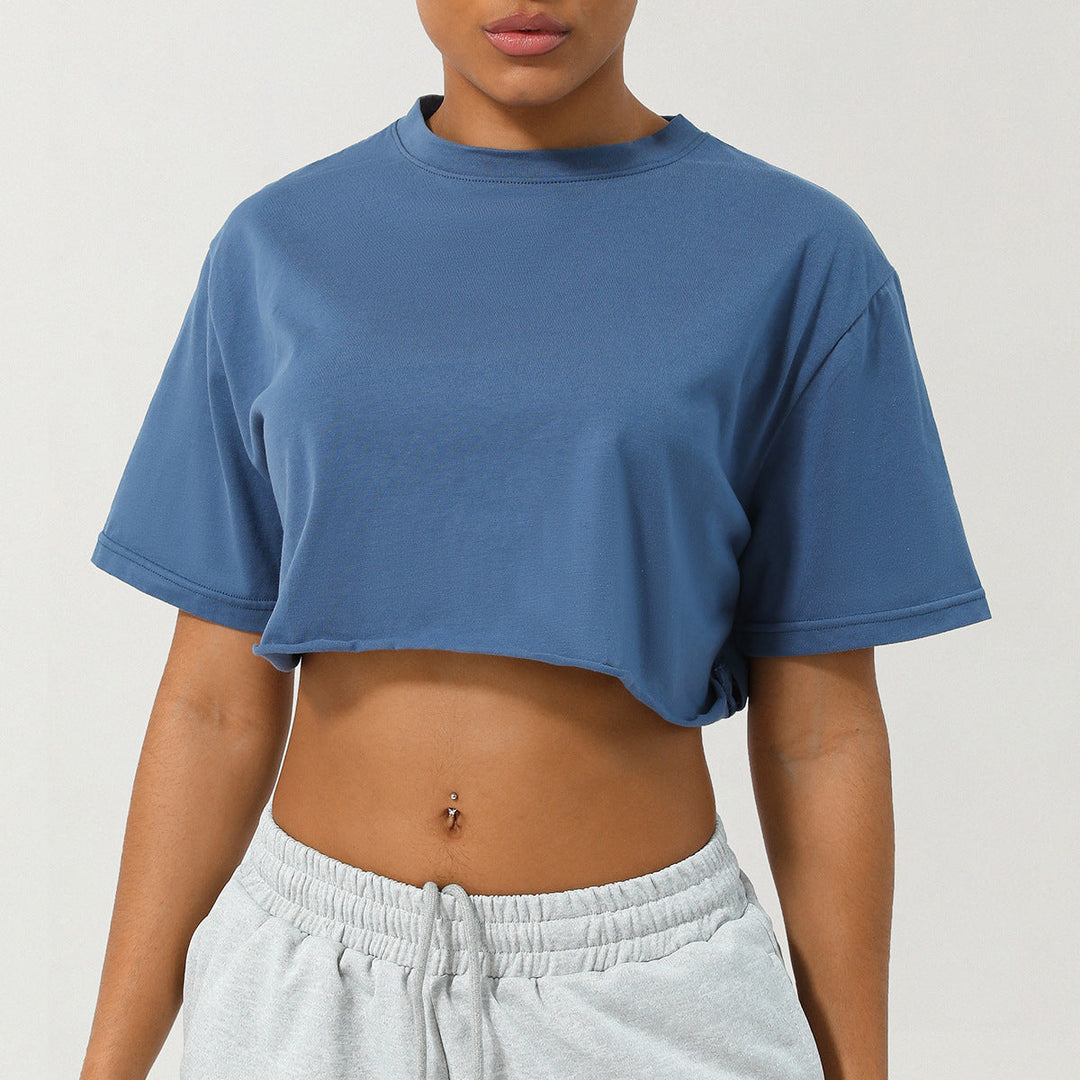 CASSIA™ | Women Relaxed Fit Crop Tee
