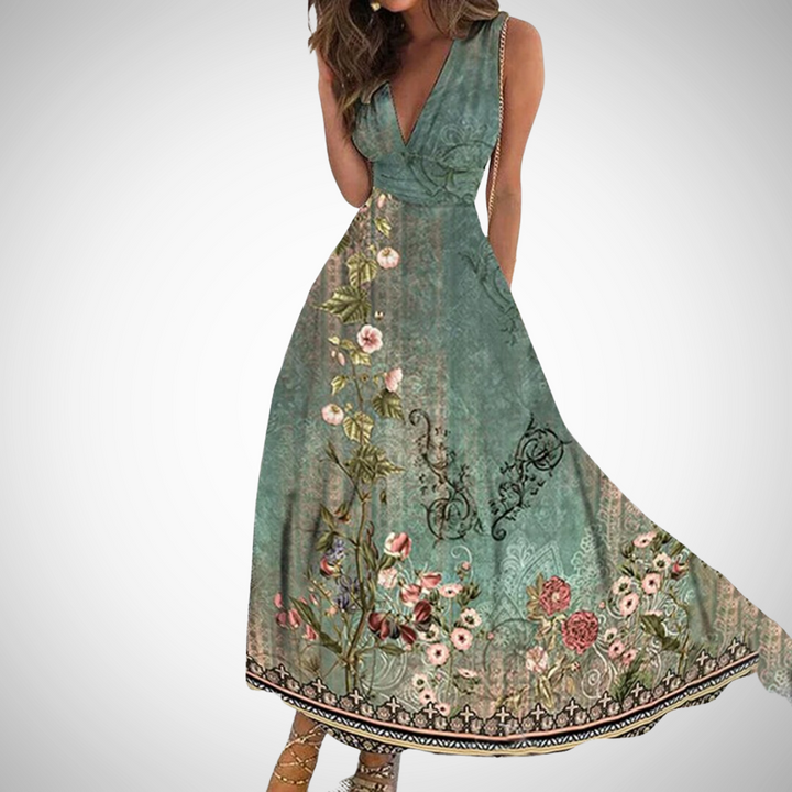 Mirianne™ | Timeless Floral Women Maxi Dress